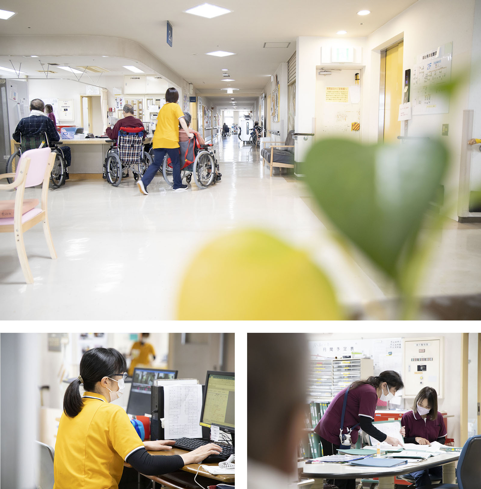 入所療養介護の様子